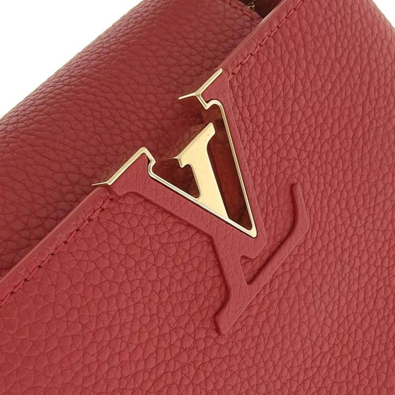LOUIS VUITTON Capucine Mini Bag Taurillon Leather Scarlet M56845 - Logoexplore - Image 6