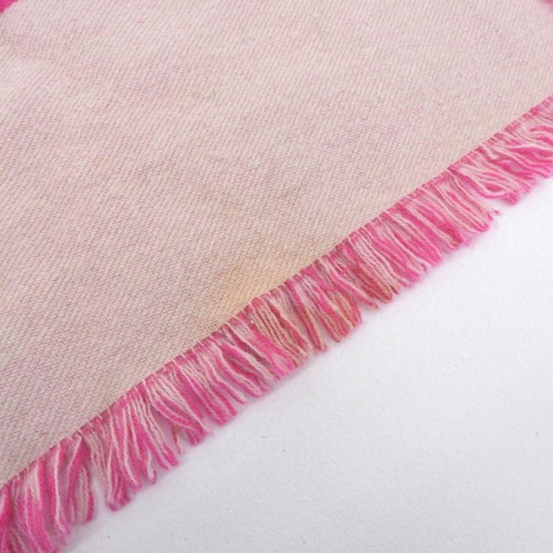 LOUIS VUITTON Escharpet Team Scarf Cashmere Wool Pink M71586 - Logoexplore - Image 4