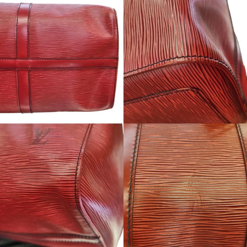LOUIS VUITTON Epi Keepall 45 Boston Bag Ladies M42977 Castilian Red - Logoexplore - Image 6