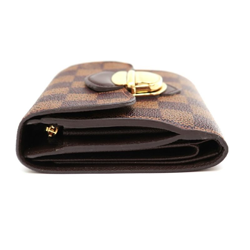 Louis Vuitton Damier Women's Damier Canvas Wallet (tri-fold) Brown - Logoexplore - Image 4