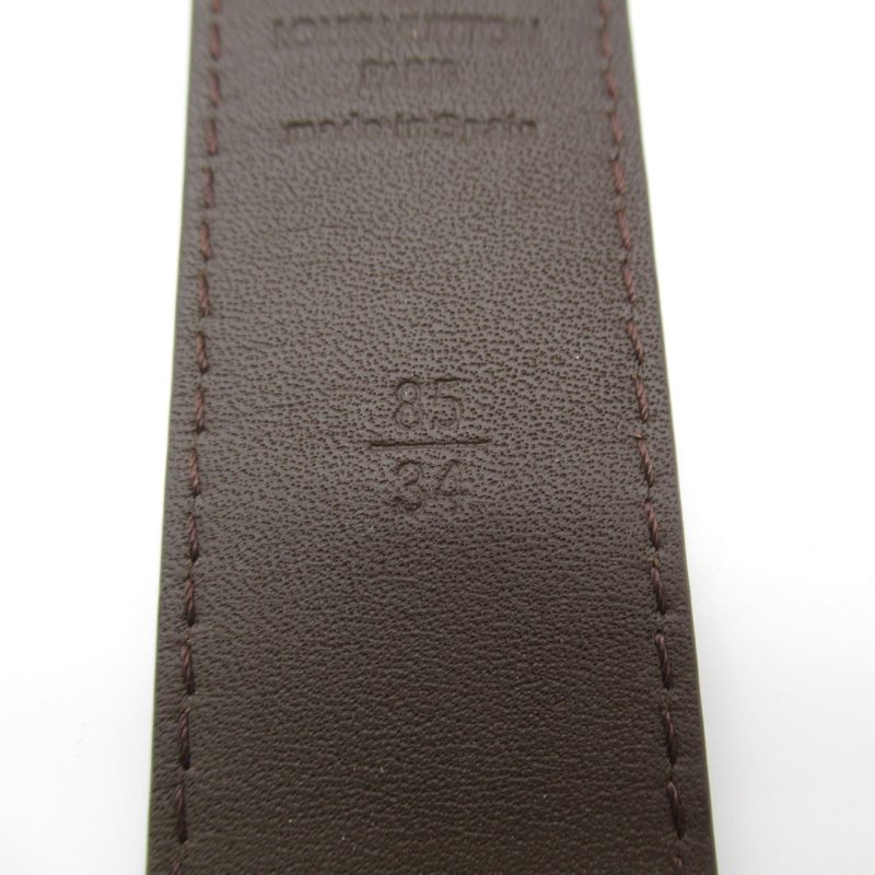 LOUIS VUITTON Ceinture 33.5" Brown Monogram PVC coated canvas M6887V - Logoexplore - Image 7