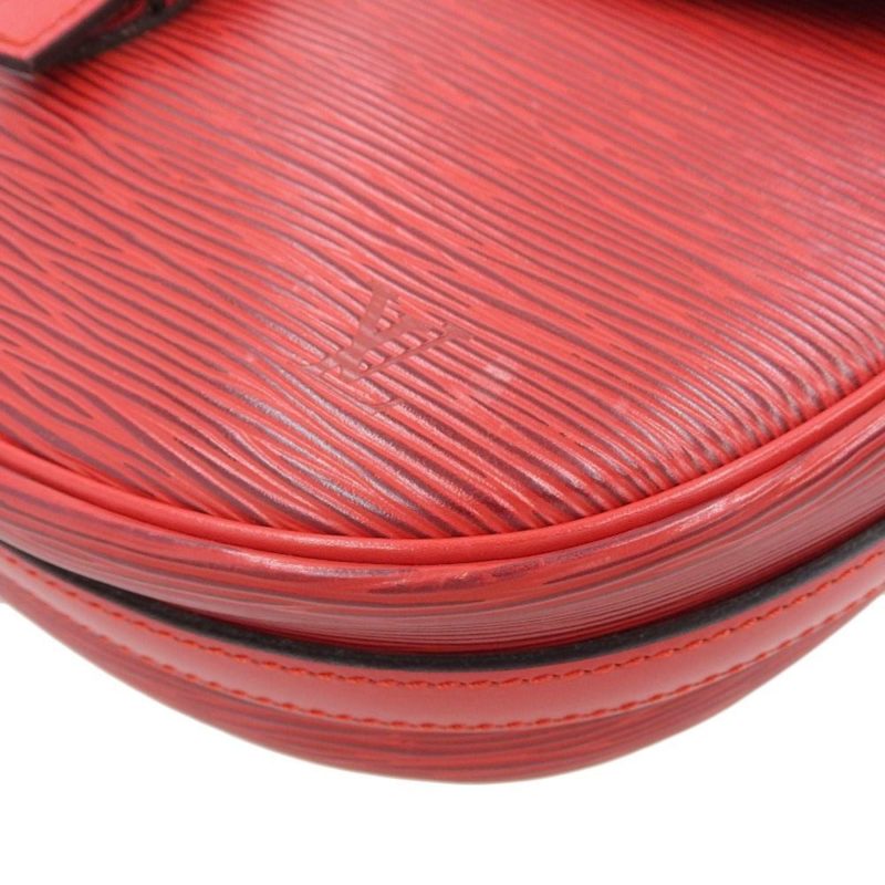 Louis Vuitton Epi Josephine Shoulder Bag Castilian Red M52157 Vintage Antique - Logoexplore - Image 4