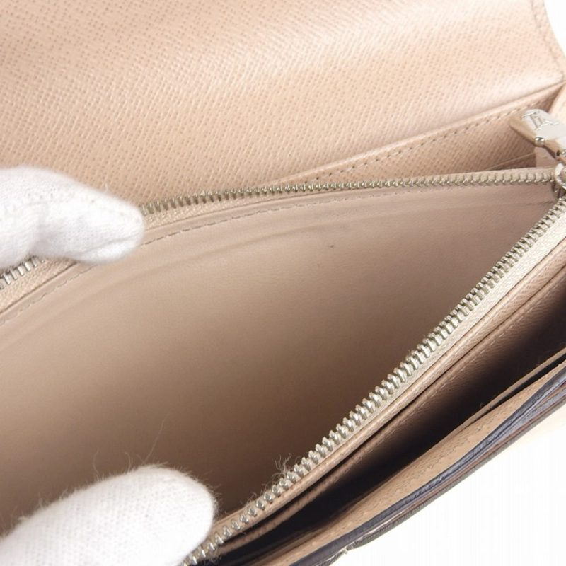 Louis Vuitton Epi Portefeuille Sarah Long Wallet Dune M60724 CA1127 - Logoexplore - Image 6