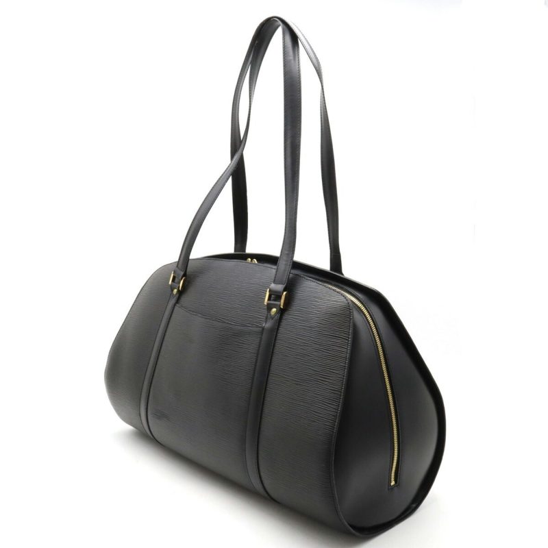 LOUIS VUITTON Epi Solferino GM Boston Bag Shoulder Noir Black M42852 - Logoexplore - Image 2