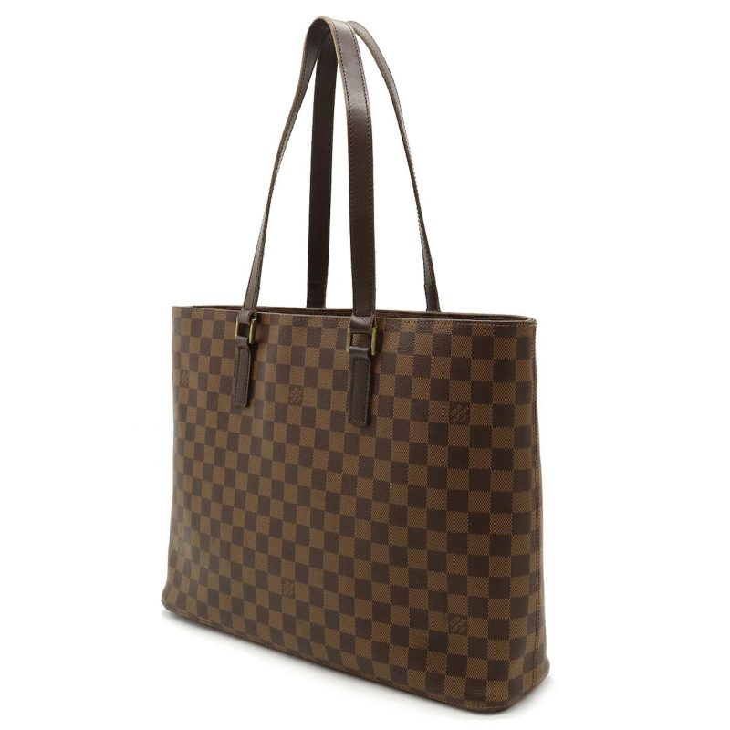LOUIS VUITTON Damier Luco Tote Bag Shoulder Special Order SP Initial N51156 - Logoexplore - Image 2