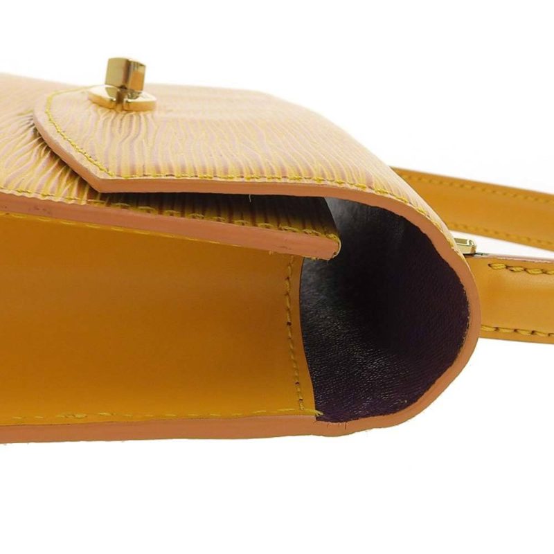 Louis Vuitton Epi Malesherbe Handbag Yellow M52379 - Logoexplore - Image 7