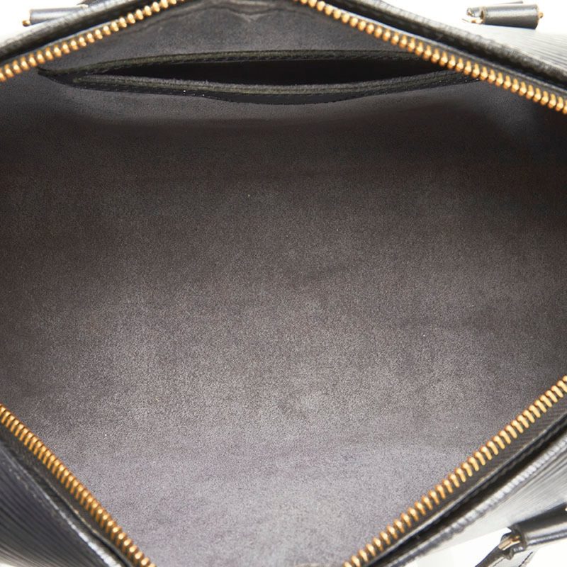 Louis Vuitton Epi Soufflot Handbag M52222 Noir Black Leather Ladies LOUIS VUITTON - Logoexplore - Image 8