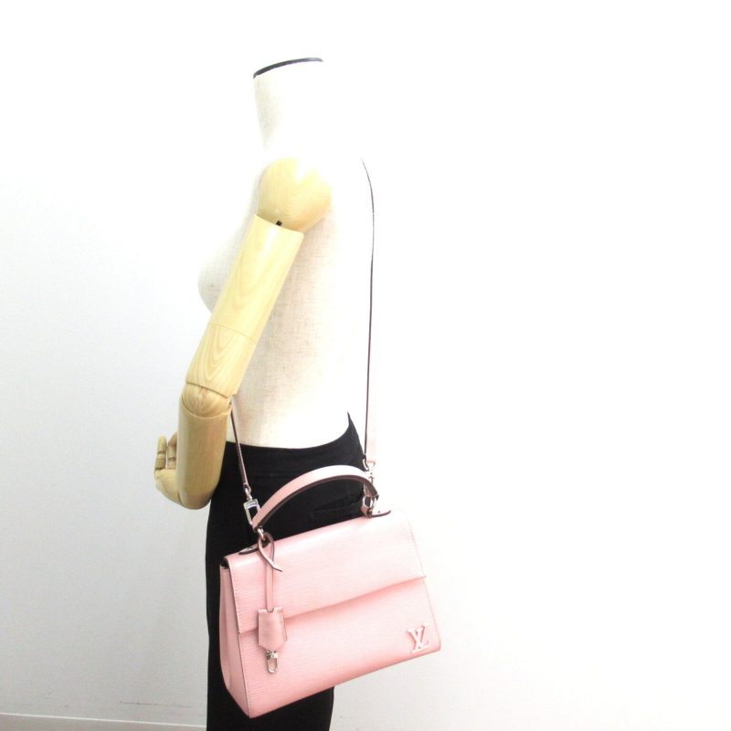 LOUIS VUITTON Cluny BB Pink Rose valerine Epi leather M41338 - Logoexplore - Image 5