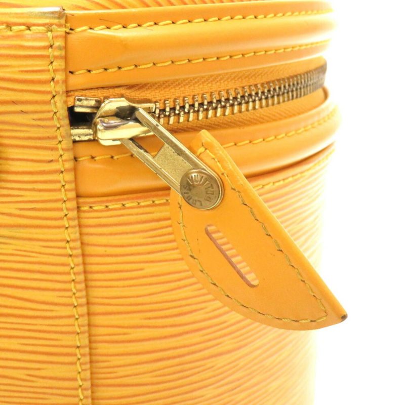LOUIS VUITTON Epi Cannes Tassi Yellow M48039 Handbag - Logoexplore - Image 7