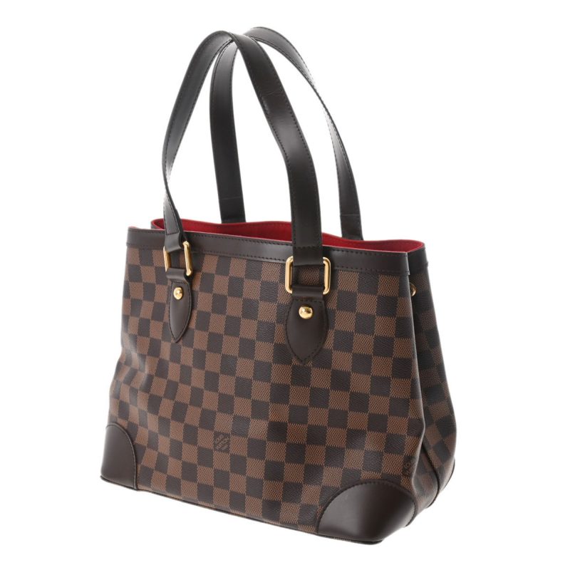 LOUIS VUITTON Damier Hampstead PM Brown N51205 Women's Canvas Handbag - Logoexplore - Image 2