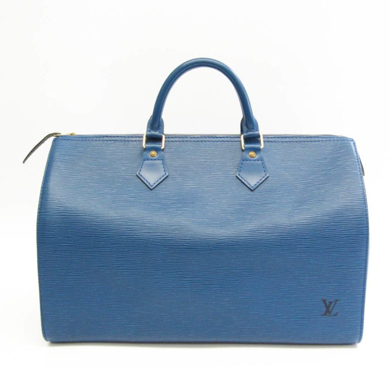 Louis Vuitton Epi Speedy 35 M42995 Unisex Handbag Toledo Blue - Logoexplore