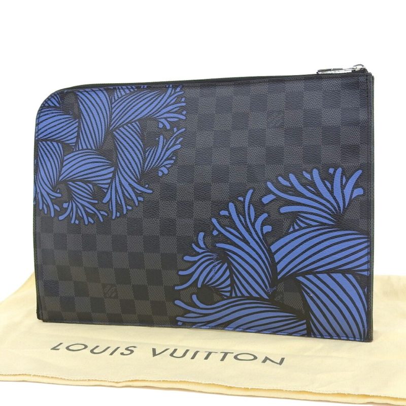 Louis Vuitton Damier Graphite Pochette Joule GM Christopher Nemes - Logoexplore - Image 2