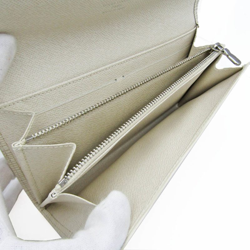 LOUIS VUITTON Epi Sarah Wallet M6516J Women's Epi Leather Long Wallet [tri-fold] LV Off White - Logoexplore - Image 3