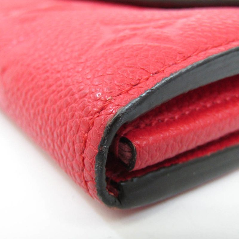 LOUIS VUITTON Empreinte Sarah Wallet M61181 Women's Leather Long Wallet [bi-fold] Cerise - Logoexplore - Image 5