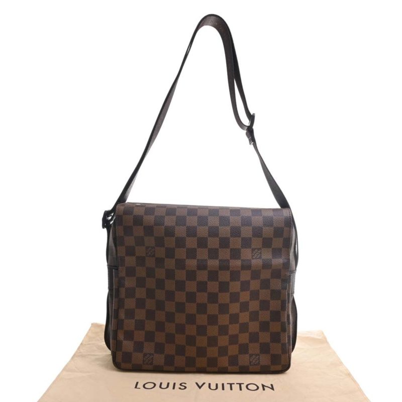 LOUIS VUITTON Damier Naviglio Shoulder Bag N45255 Brown Women's - Logoexplore - Image 3
