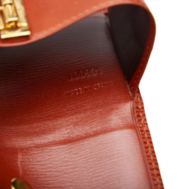 LOUIS VUITTON Epi Multicle 6 6-series Key Case M63813 Kenya Brown Leather Ladies - Logoexplore - Image 8