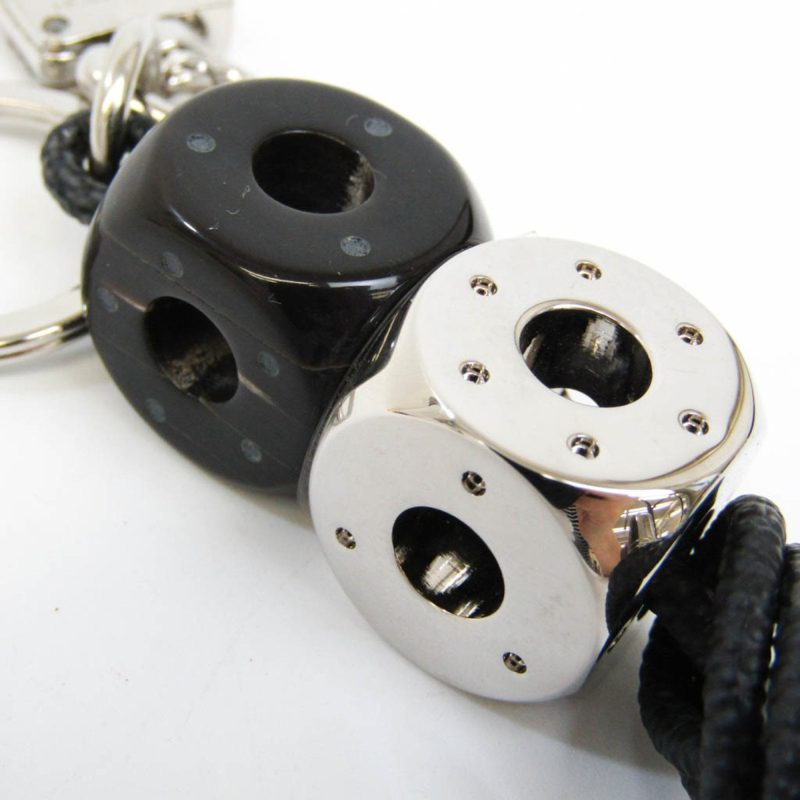 LOUIS VUITTON Damier Graphite Portocray Dice M66735 Keyring [Damier Graphite,Noir,Silver] - Logoexplore - Image 2