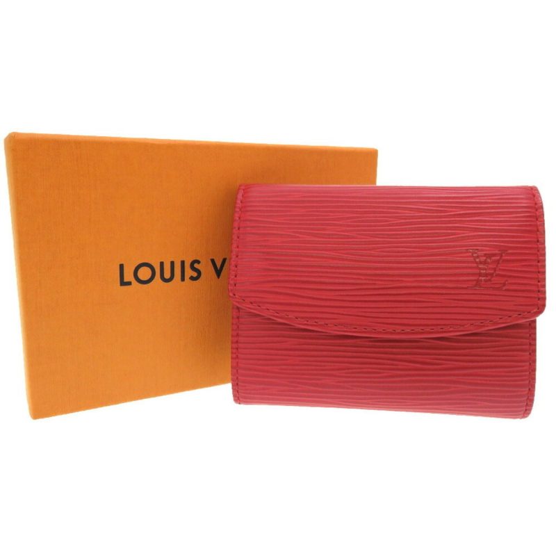 LOUIS VUITTON Epi Portomone Sampur Castilian Red M63417 Coin Case Purse Wallet - Logoexplore - Image 2