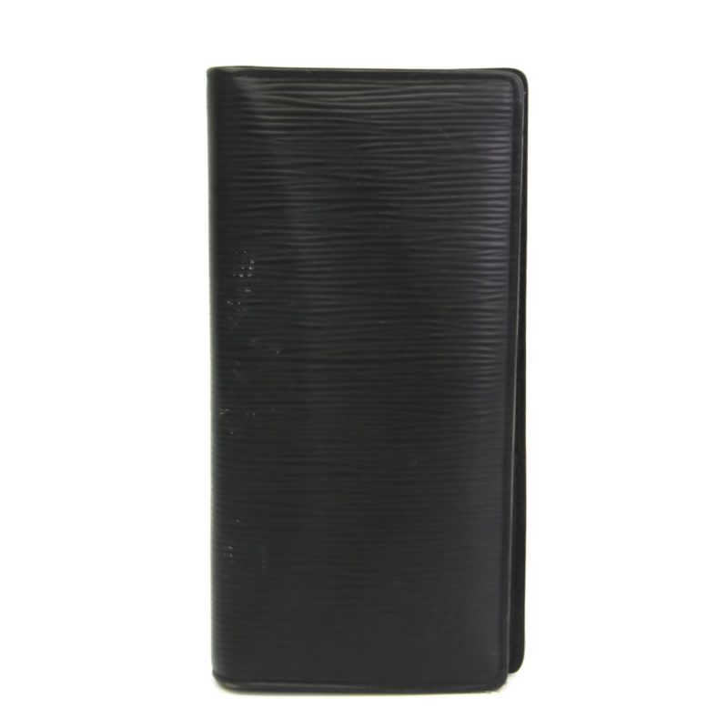 Louis Vuitton Epi Brazza Wallet M66542 Men's Epi Leather Long Wallet (bi-fold) Noir - Logoexplore