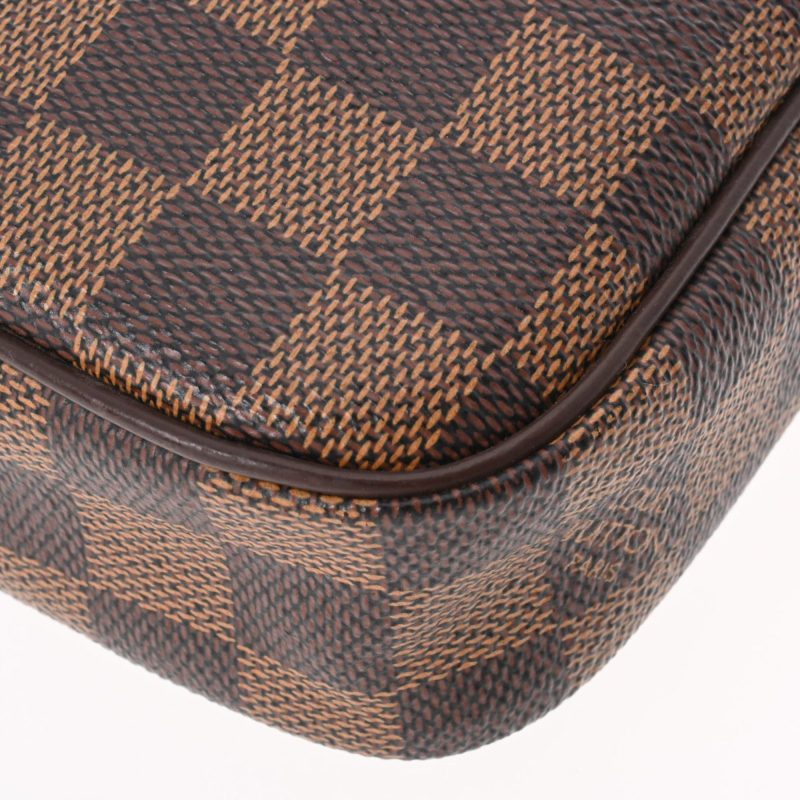 LOUIS VUITTON Damier Lift Brown N60009 Women's Canvas Shoulder Bag - Logoexplore - Image 8