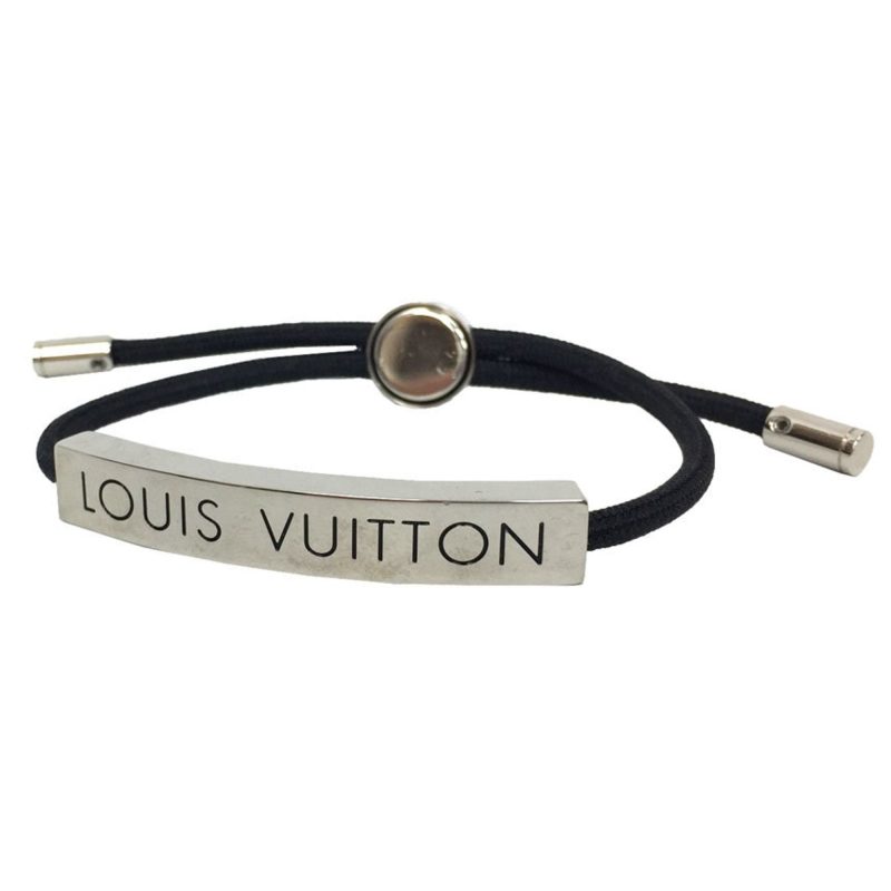 Louis Vuitton brasserie LV space M67417 plate bracelet men's - Logoexplore