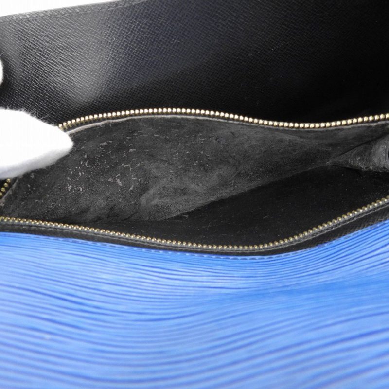 Louis Vuitton Epi Art Deco Second Bag Clutch Toledo Blue M52635 - Logoexplore - Image 3