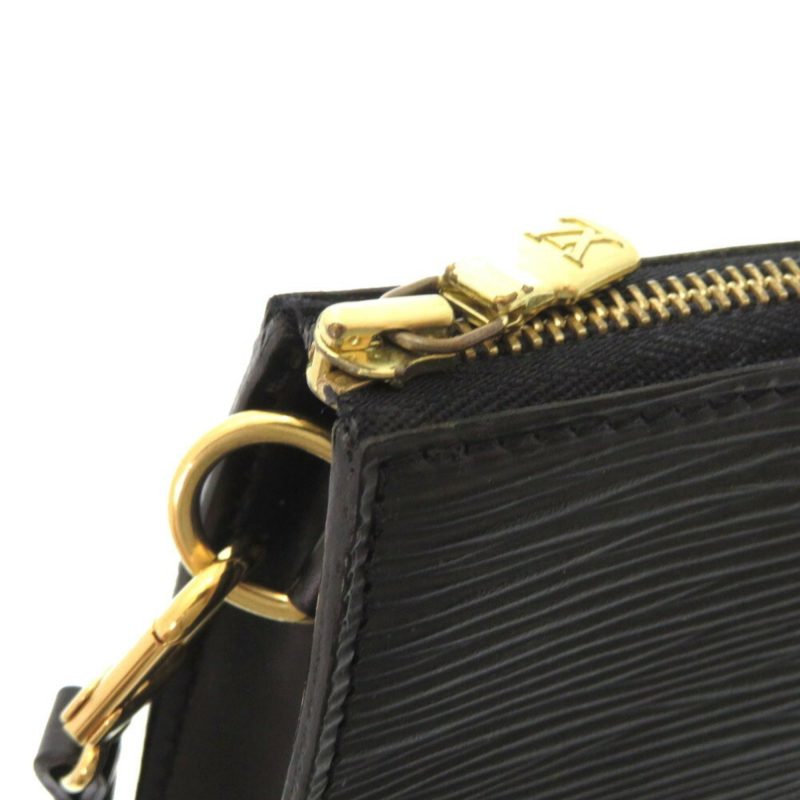 Louis Vuitton Epi Pochette Accessoir Noir M52942 Handbag Bag Black - Logoexplore - Image 8