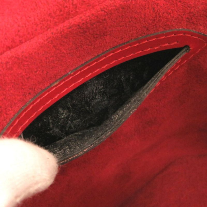Louis Vuitton Epi Cannes Castilean Red M48037 Handbag Bag - Logoexplore - Image 9
