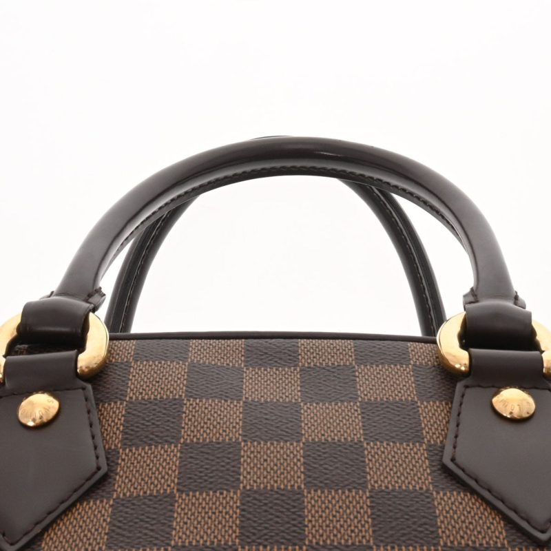 LOUIS VUITTON Damier Duomo Brown N60008 Women's Canvas Handbag - Logoexplore - Image 4