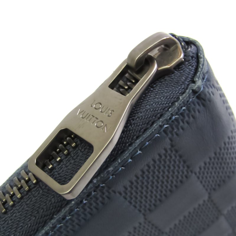 Louis Vuitton Damier Infini Zippy Wallet Vertical N63549 Men's Damier Infini Long Wallet (bi-fold) Cosmos - Logoexplore - Image 5