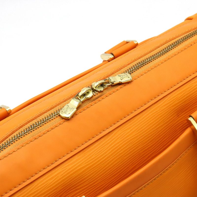 LOUIS VUITTON Epi D'Anura MM Handbag Shoulder Bag Mandarin Orange M5910H - Logoexplore - Image 6