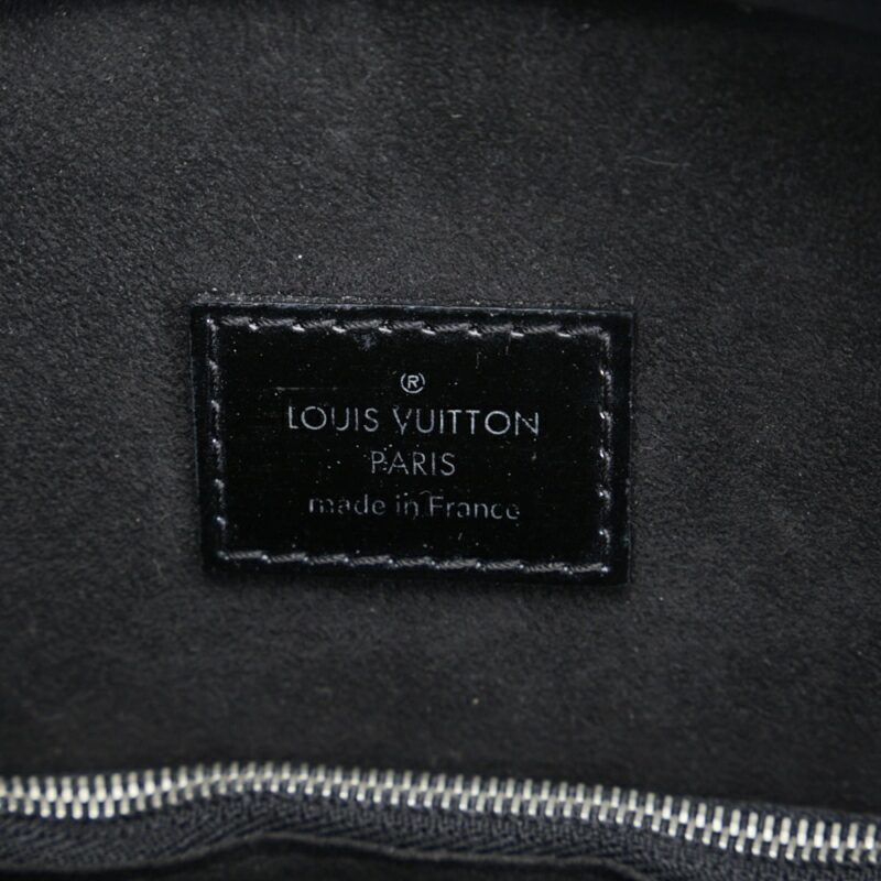 LOUIS VUITTON Epi Pont Neuf GM Handbag M59042 Noir Black Enamel Women's - Logoexplore - Image 9