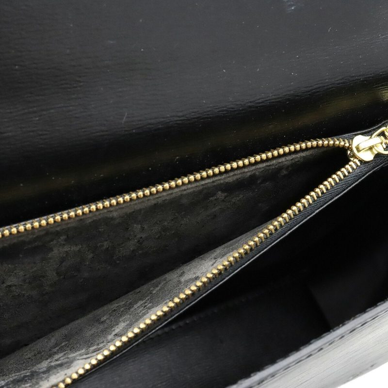 LOUIS VUITTON Epi Malsherbe Handbag Leather Noir Black M52372 - Logoexplore - Image 6