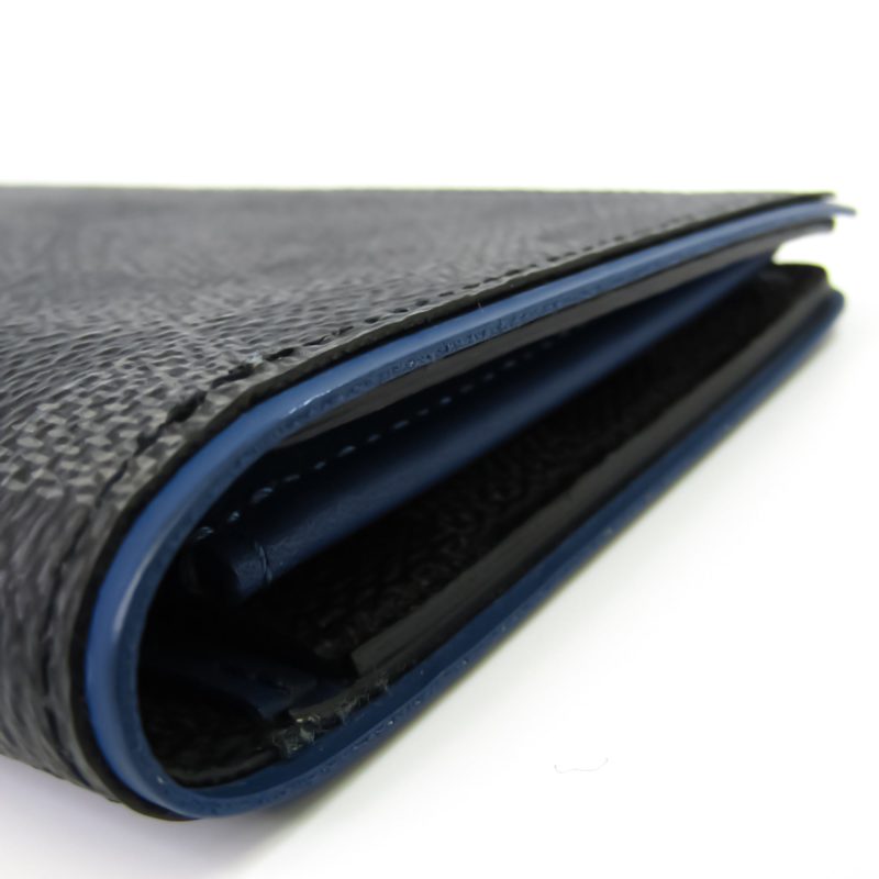 Louis Vuitton Damier Graphite Brazza Wallet N63266 Neptune Men's Damier Graphite Long Wallet (bi-fold) Blue - Logoexplore - Image 6