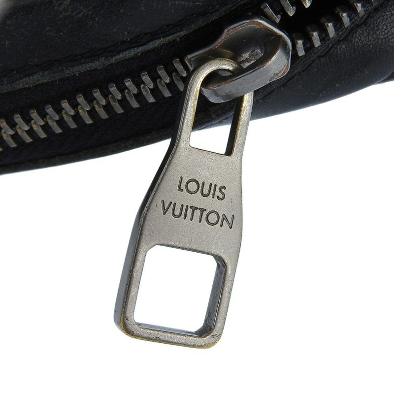 LOUIS VUITTON Damier Anfini Zippy XL Pouch Bag Onyx N61254 - Logoexplore - Image 5