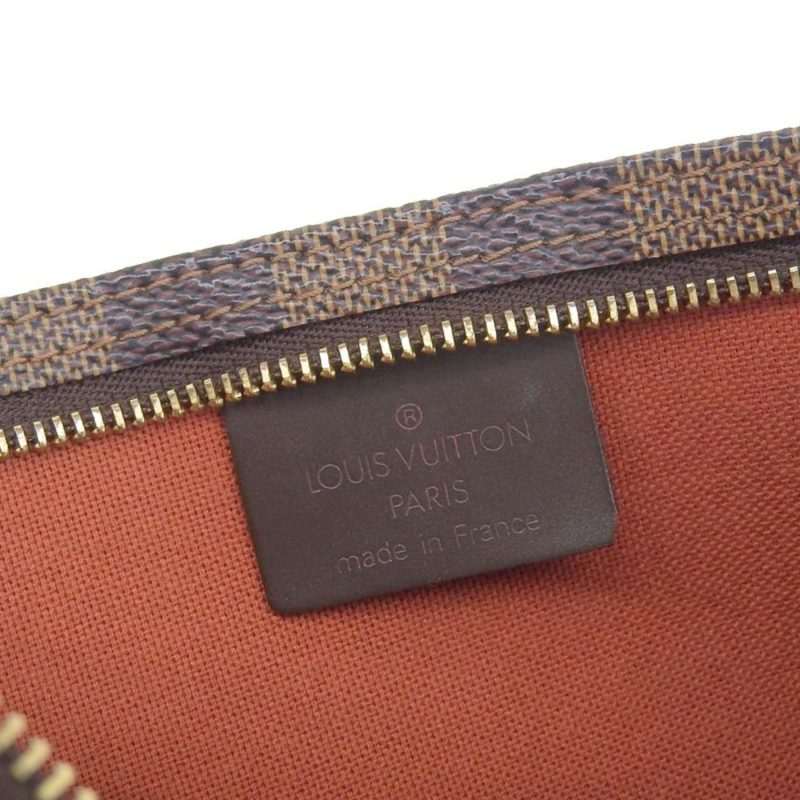 LOUIS VUITTON Damier Navona Pouch Ebene N51983 - Logoexplore - Image 7