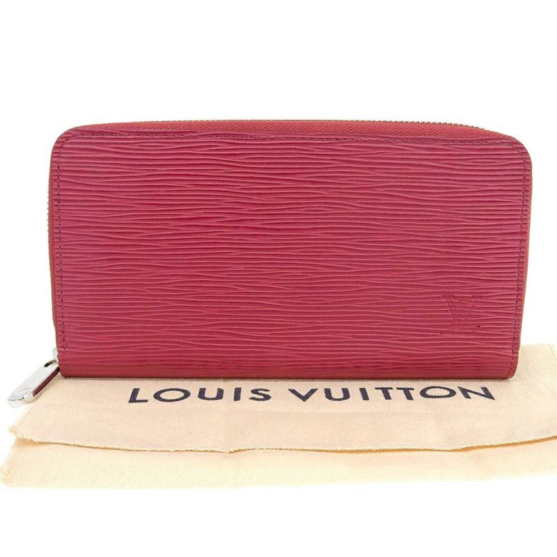 Louis Vuitton Epi Zippy Wallet Round Zipper Long Carmine M60304 - Logoexplore