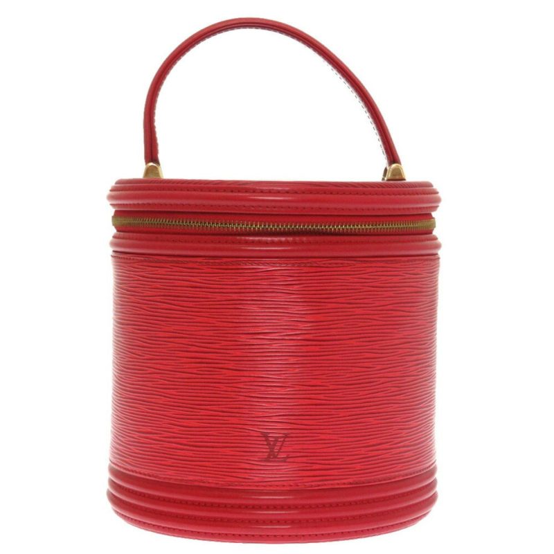 Louis Vuitton Epi Cannes Castilean Red M48037 Handbag Bag - Logoexplore