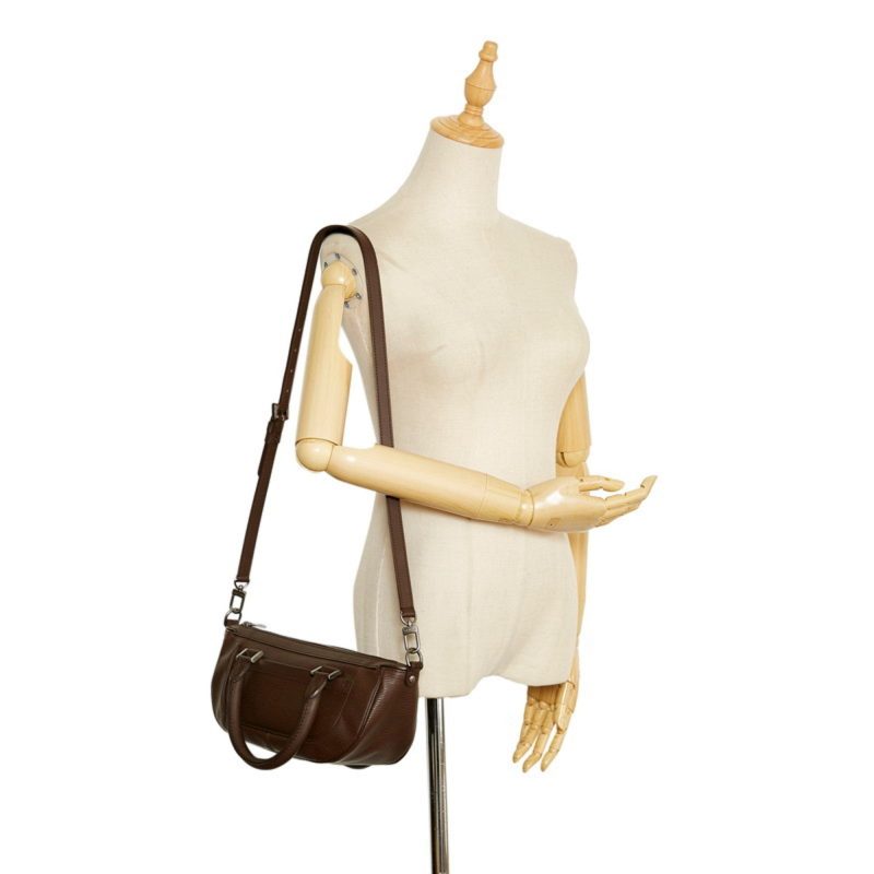 Louis Vuitton Epi Danura PM Handbag Shoulder Bag M5891D Mocha Brown Leather Women's LOUIS VUITTON - Logoexplore - Image 10