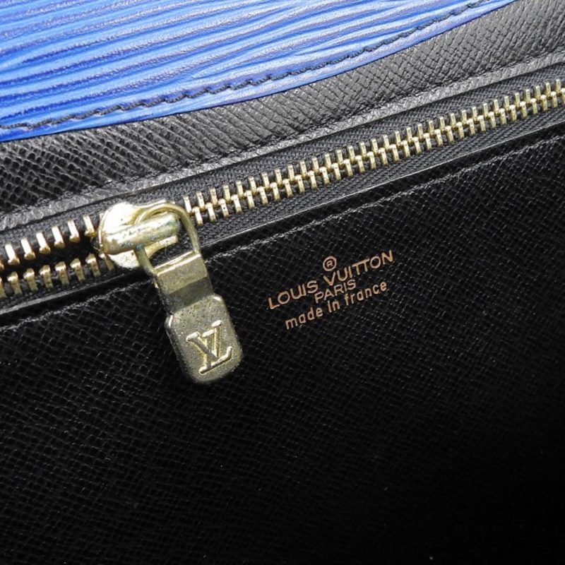 Louis Vuitton Epi Art Deco Second Bag Clutch Toledo Blue M52635 - Logoexplore - Image 9