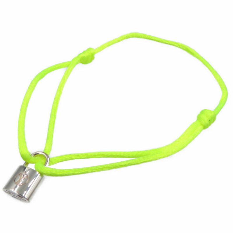 LOUIS VUITTON Bracelet Lockit A20177 Cadena Silver 925 Yellow - Logoexplore
