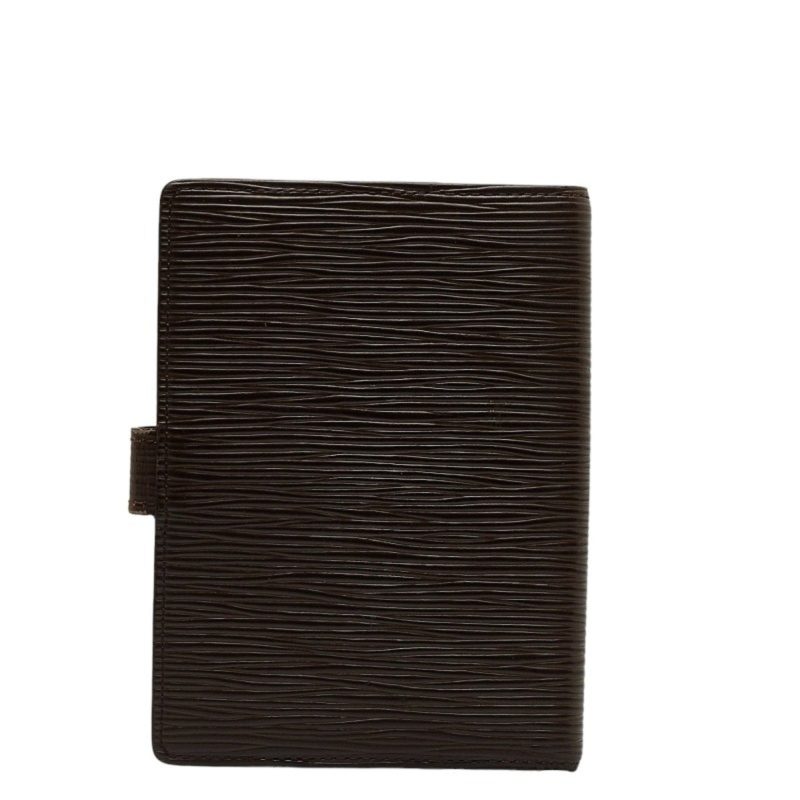 LOUIS VUITTON Epi Agenda PM Notebook Cover Book R2005D Mocha Brown Leather Ladies - Logoexplore - Image 3