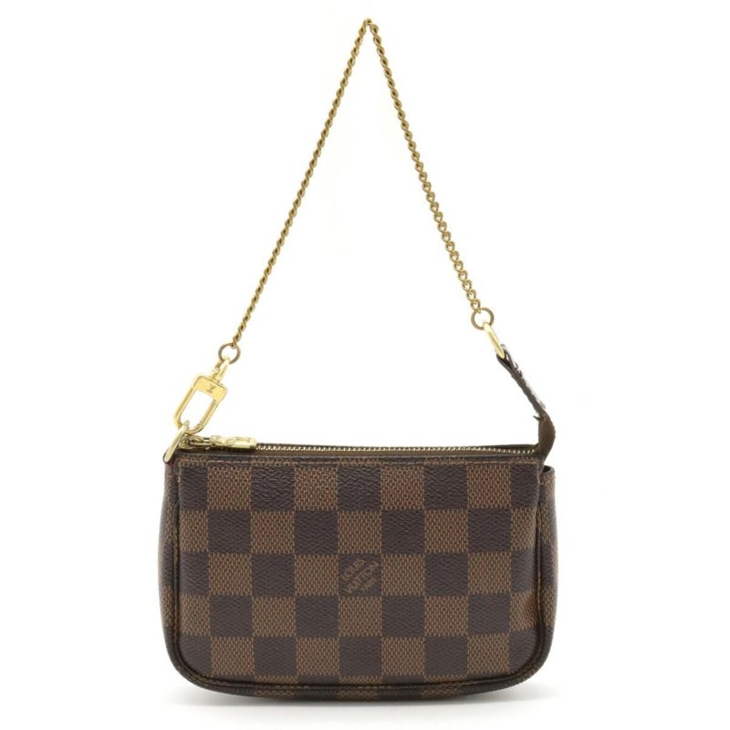LOUIS VUITTON Damier Pochette Accessory Multi Pouch Chain N58009 - Logoexplore
