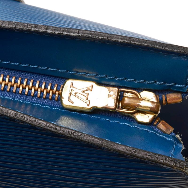 Louis Vuitton Epi Saint-Jacques Handbag Tote Bag M52265 Toledo Blue Leather Women's LOUIS VUITTON - Logoexplore - Image 5