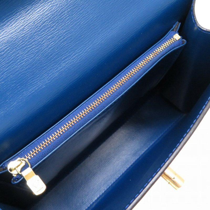 Louis Vuitton Epi Malesherbes Blue M52375 Handbag - Logoexplore - Image 5