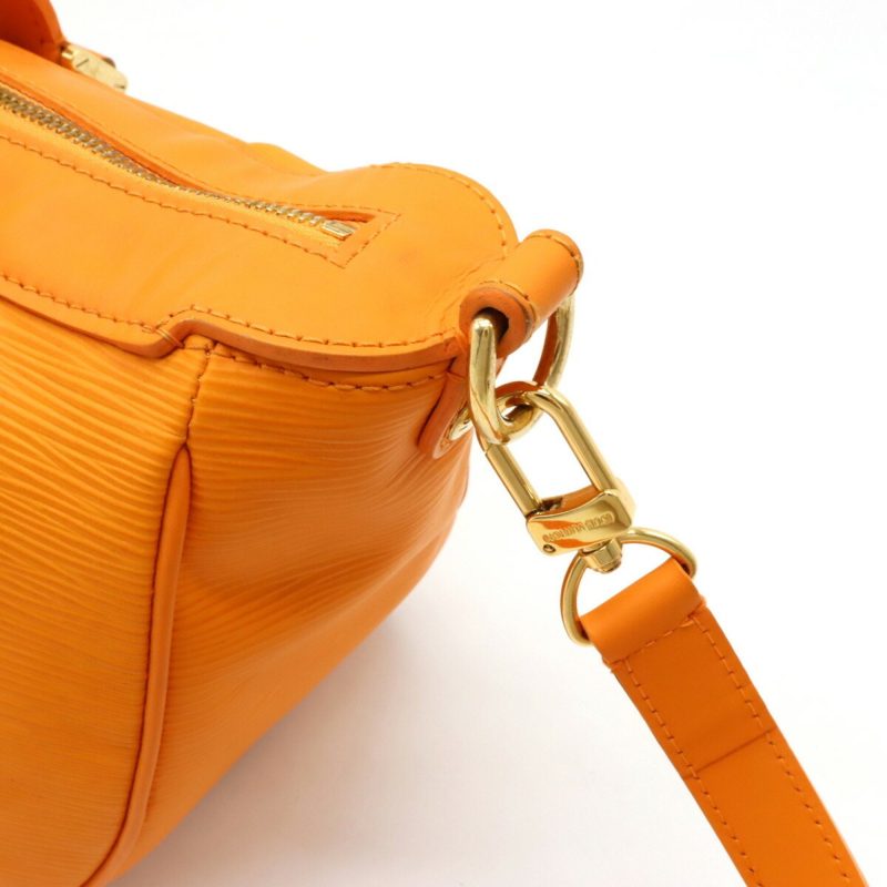 LOUIS VUITTON Epi D'Anura MM Handbag Shoulder Bag Mandarin Orange M5910H - Logoexplore - Image 7