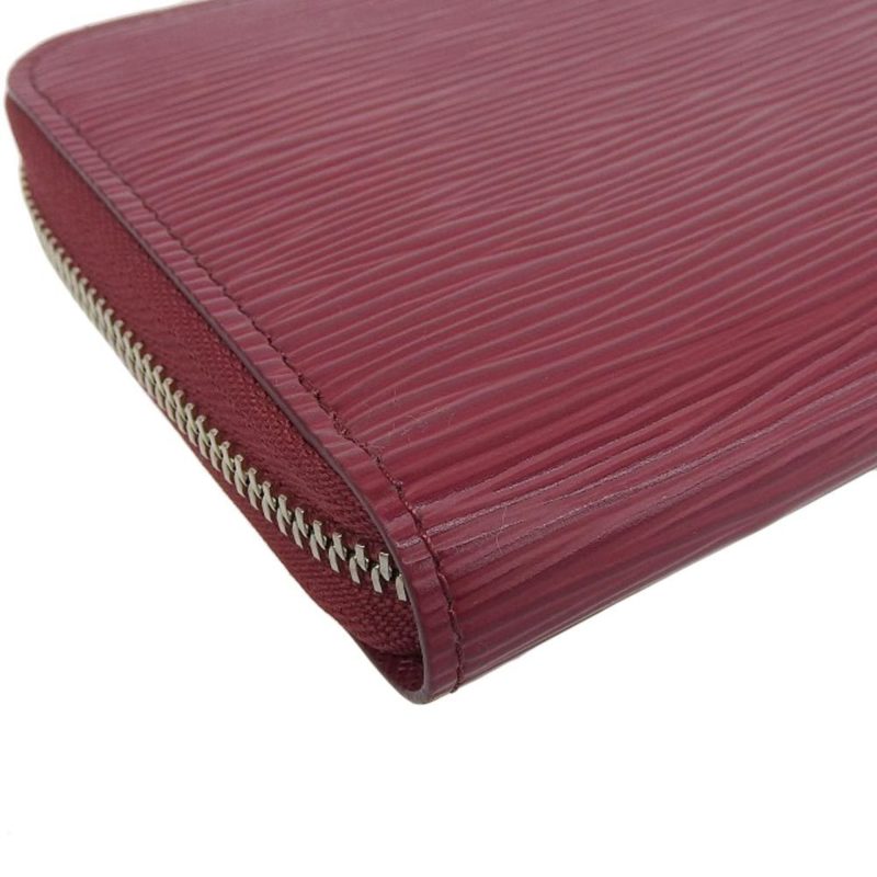 Louis Vuitton Epi Zippy Wallet Round Zipper Long Fuchsia Red M61858 - Logoexplore - Image 4