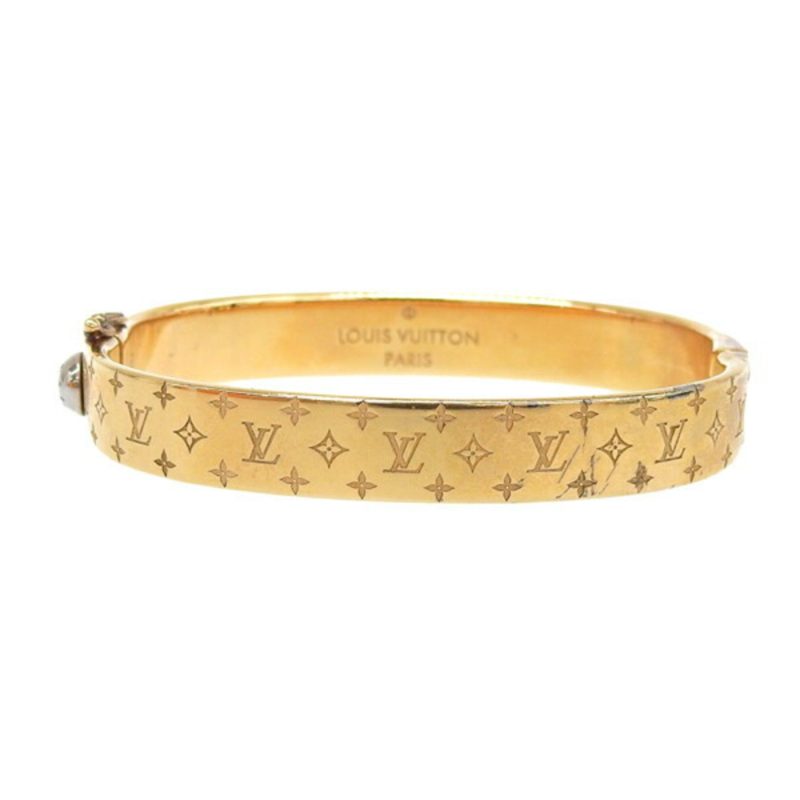 LOUIS VUITTON Cuff Nanogram Bangle #M M00254 Pink Gold Ladies - Logoexplore - Image 3