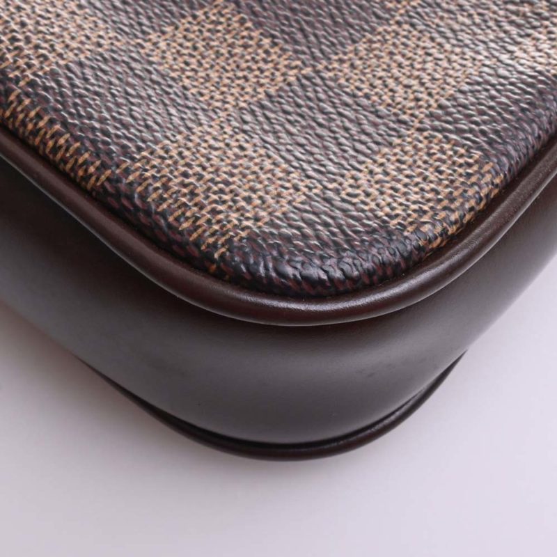 LOUIS VUITTON Damier Navona Pouch N51983 Brown Women's - Logoexplore - Image 4