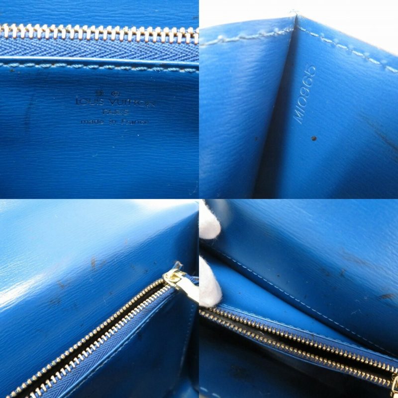 Louis Vuitton Epi Marzelb Handbag M52375 Toledo Blue - Logoexplore - Image 9